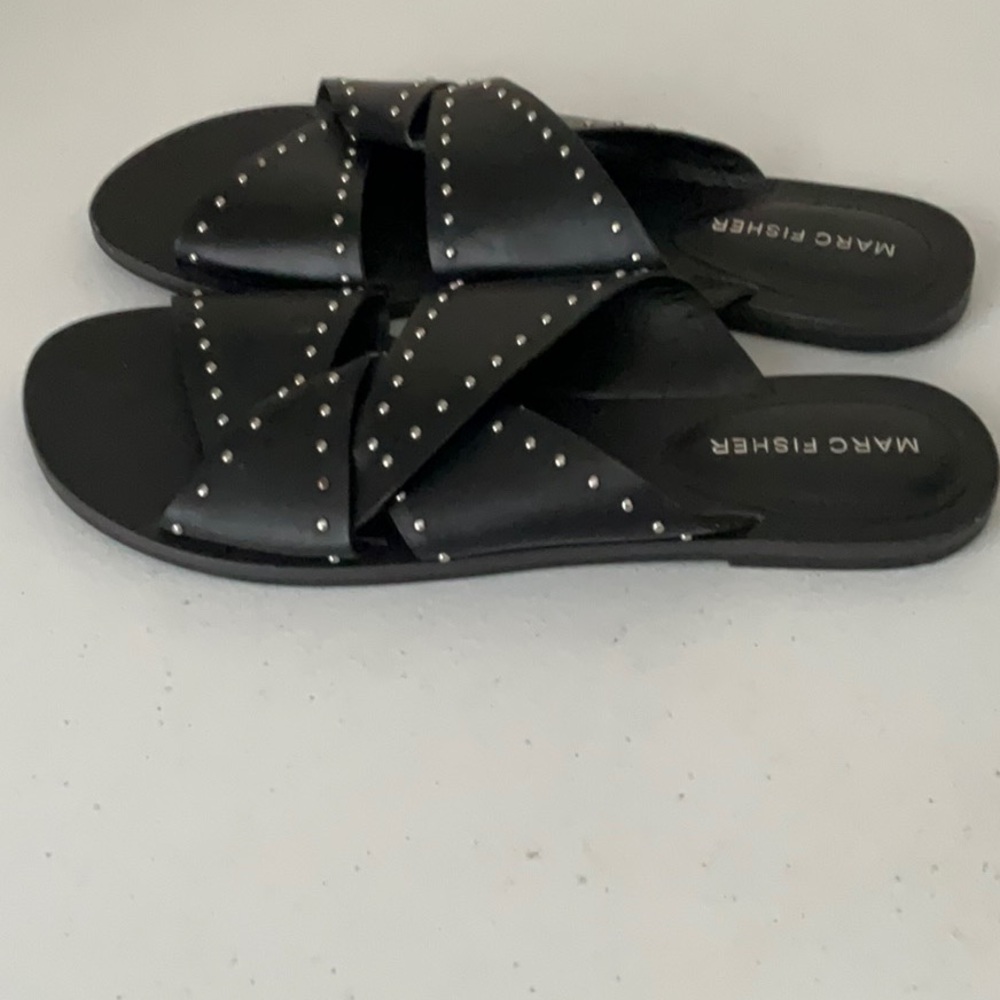 Marc Fisher Studded Sandals - Picture 4 of 4